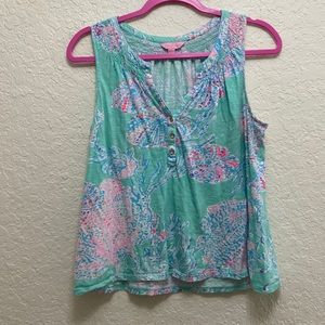 Lily Pulitzer Tank Top size Large
